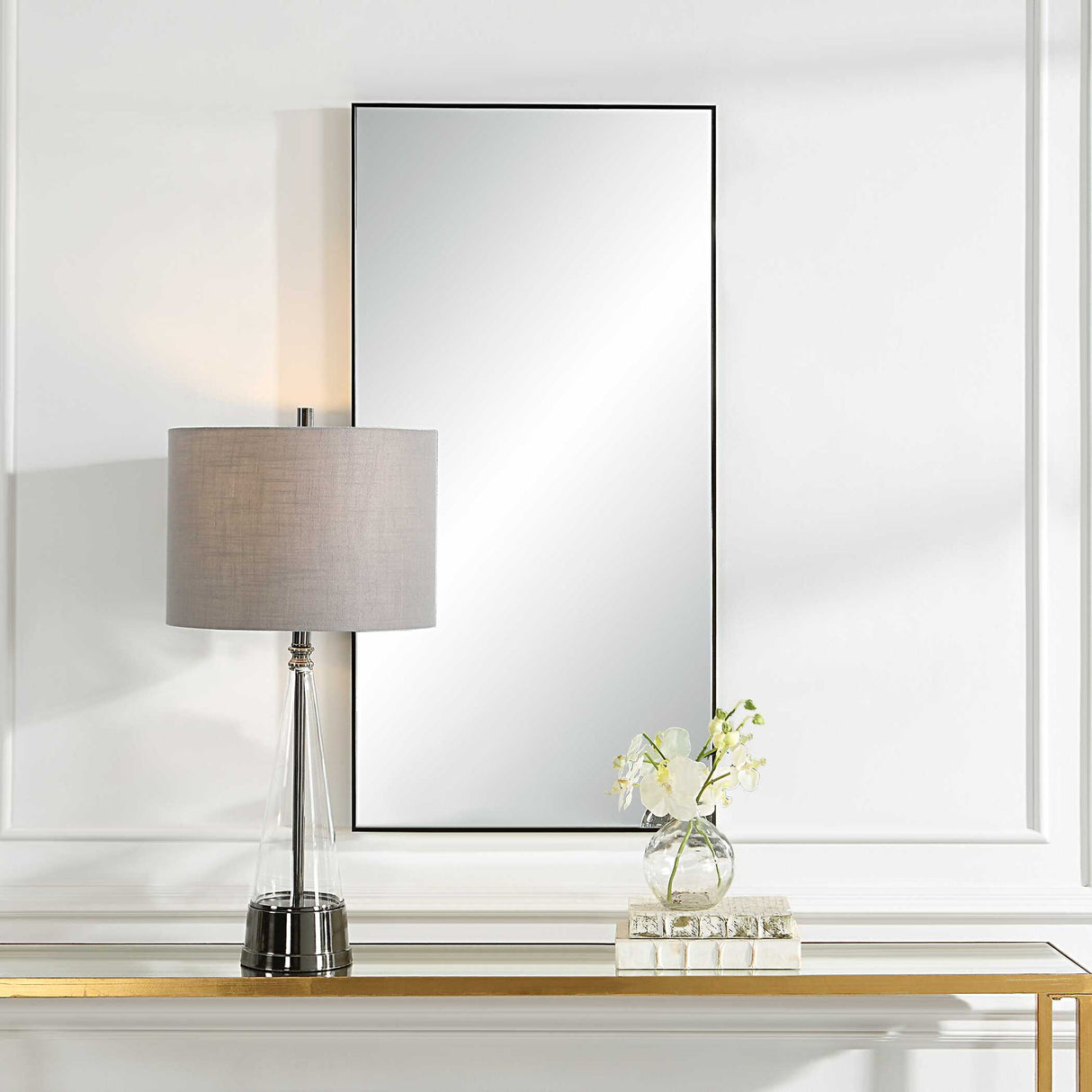 Wall Mirror - Black Frame