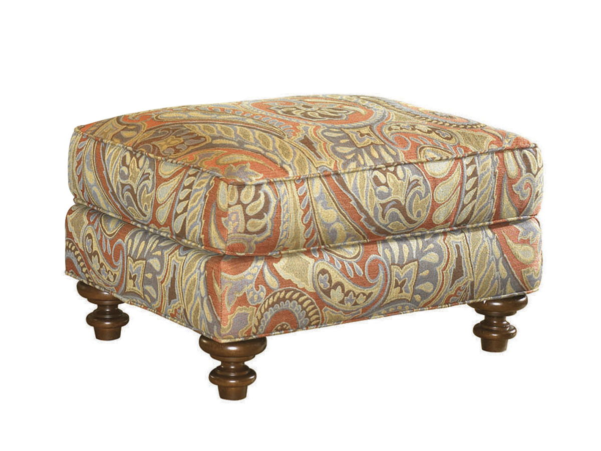 Lexington Upholstery - Elton Ottoman - Light Brown