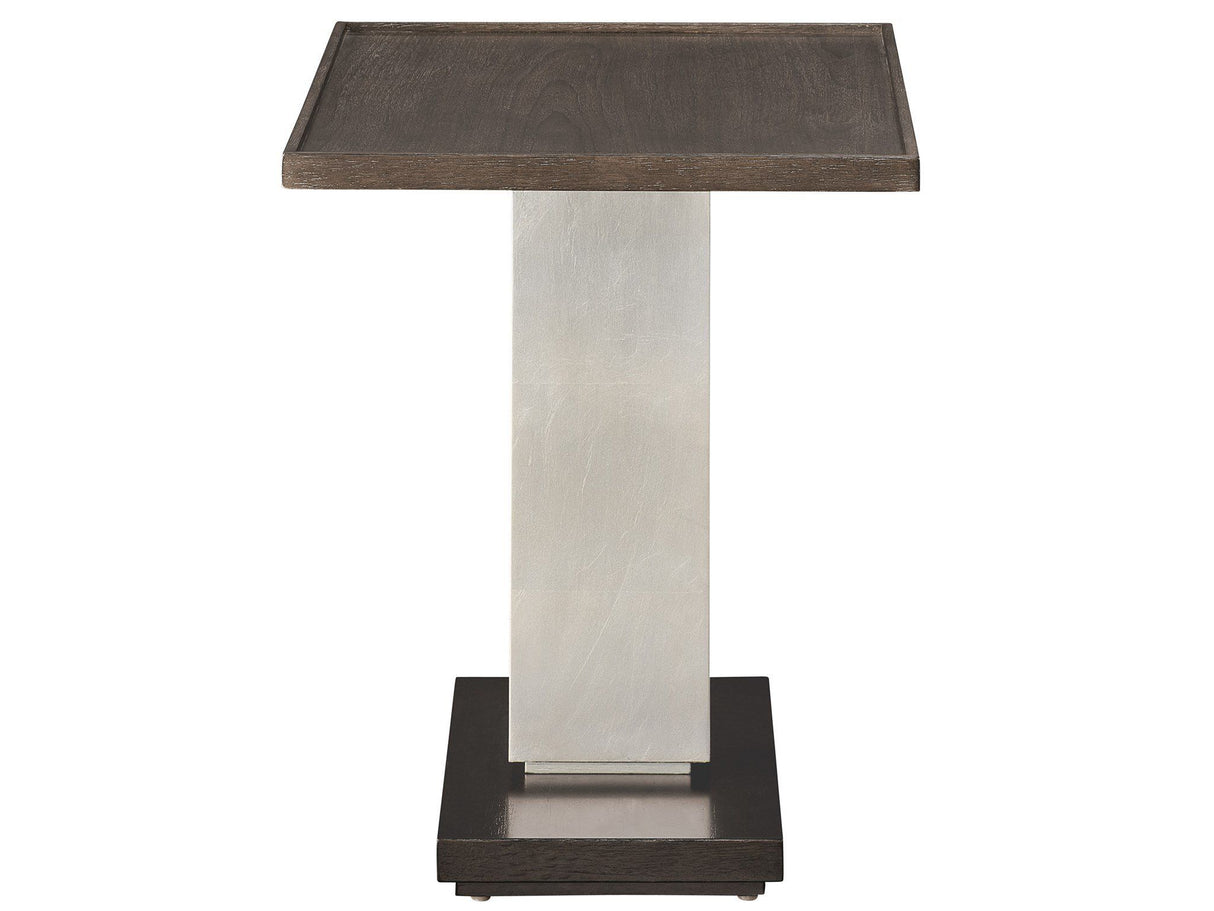 Erinn V x Universal - Lucia Side Table - Pearl Silver
