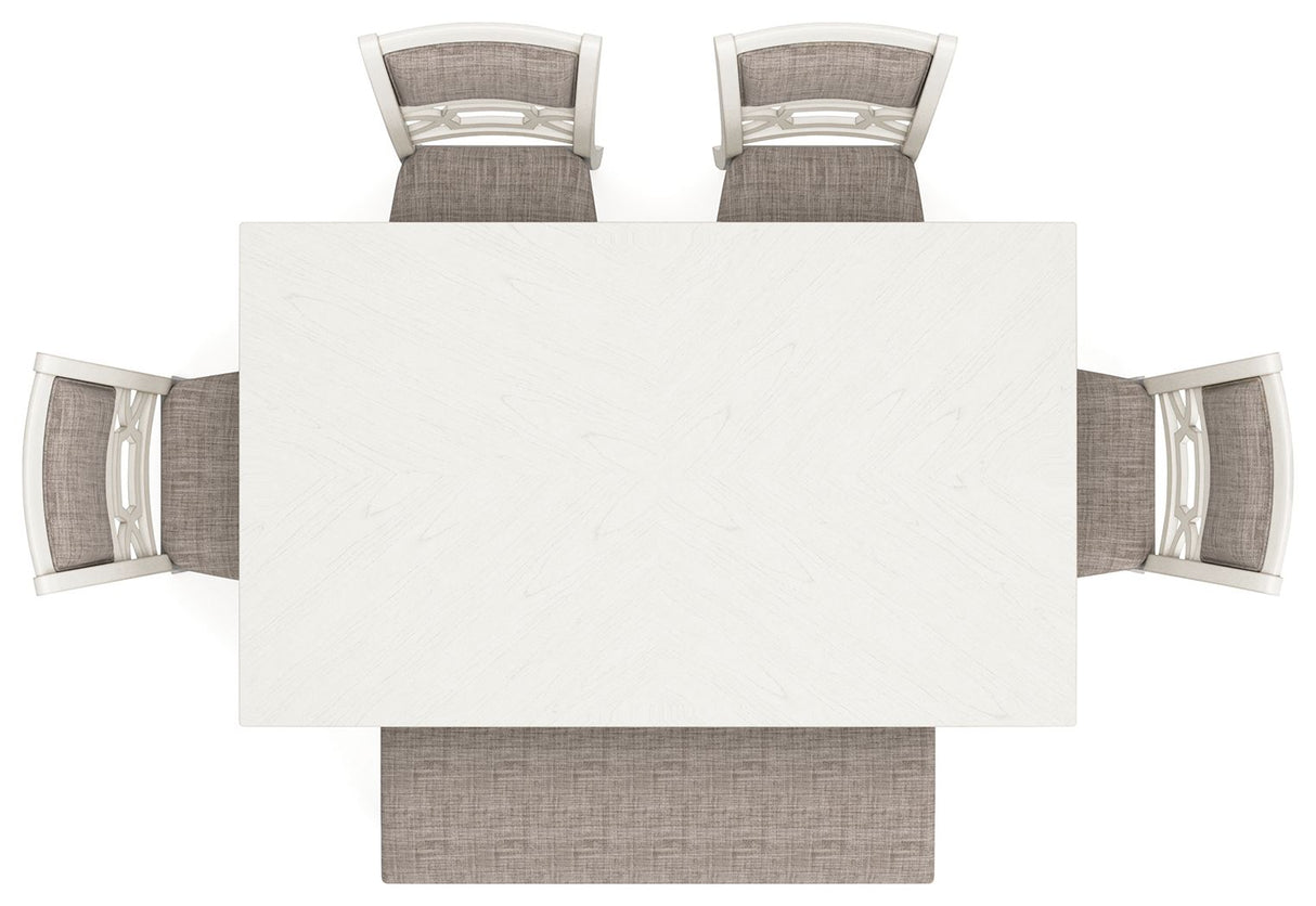 Erinberg - Dining Room Table Set (Set of 6) - Antique White