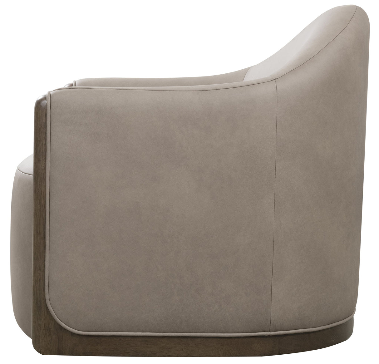 Cora - Swivel Chair - Gray / Brown