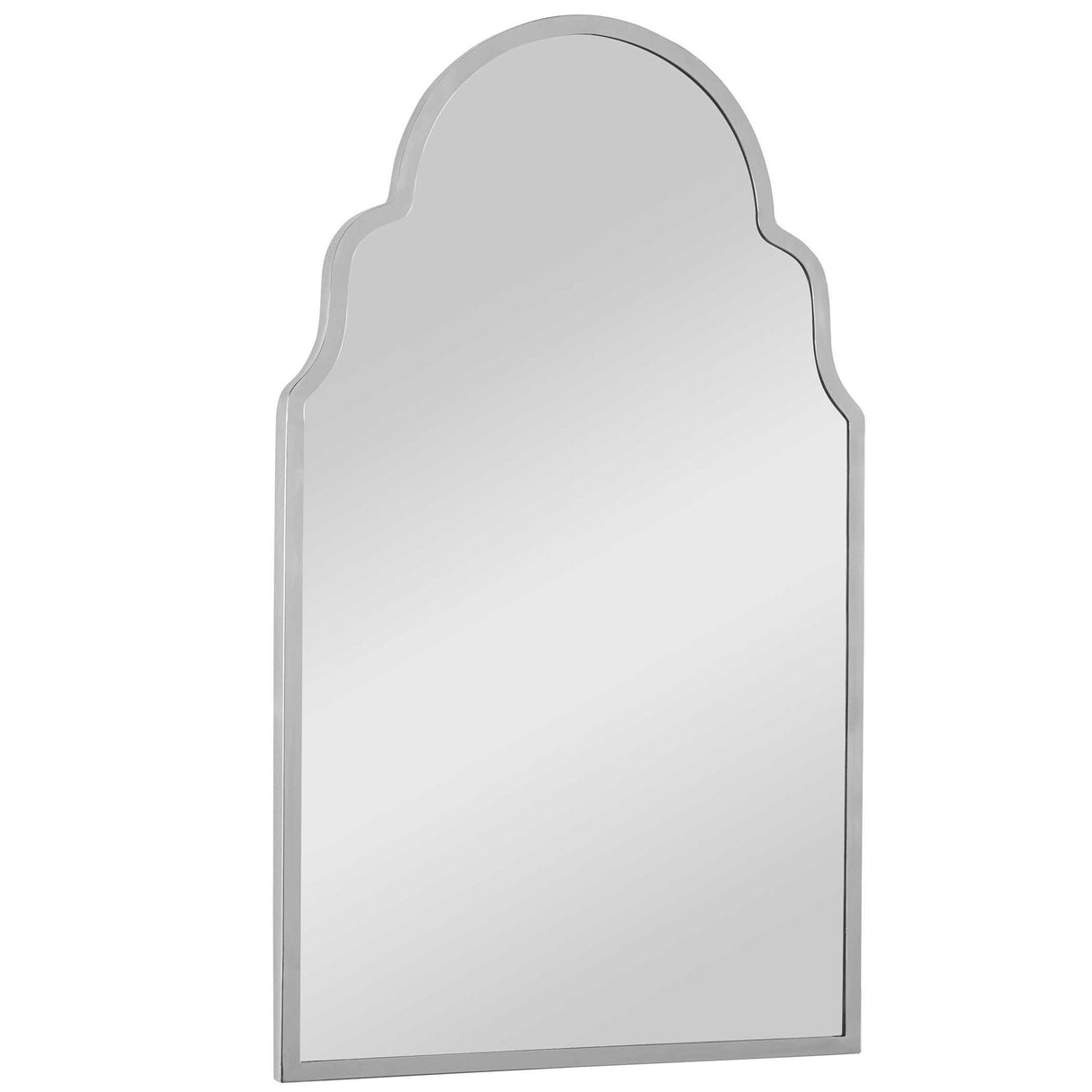 Brayden - Arch Mirror - Nickel