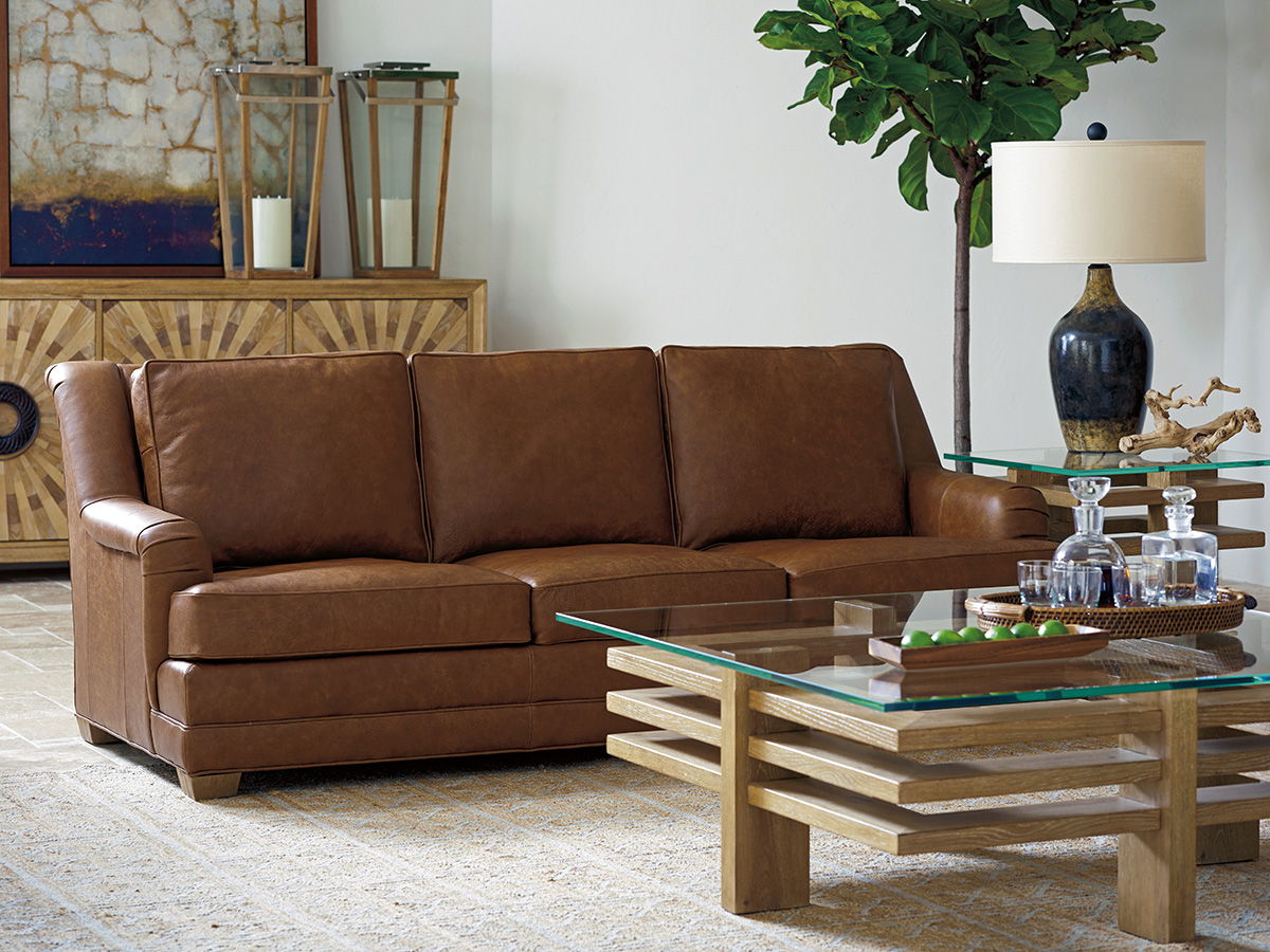 Los Altos - Calcutta Square Cocktail Table - Light Brown