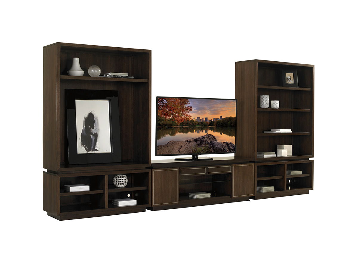 Macarthur Park - Thurston Bunching Bookcase - Dark Brown
