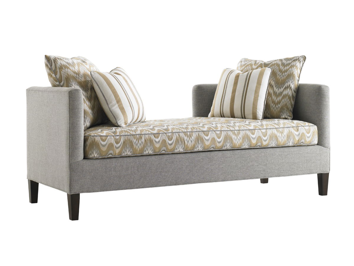Lexington Upholstery - Sebastian Settee - Gray