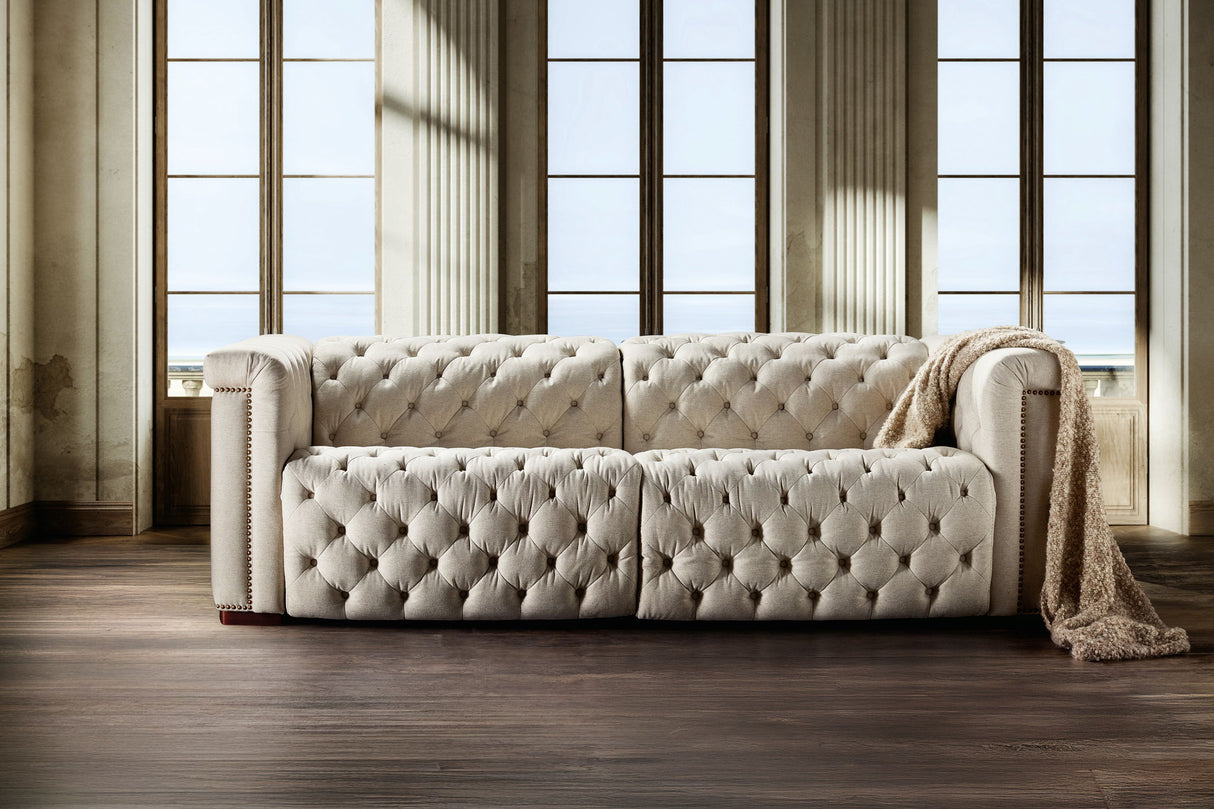 SS - Savion Deux Sofa With Power Recliners And Power Headrests