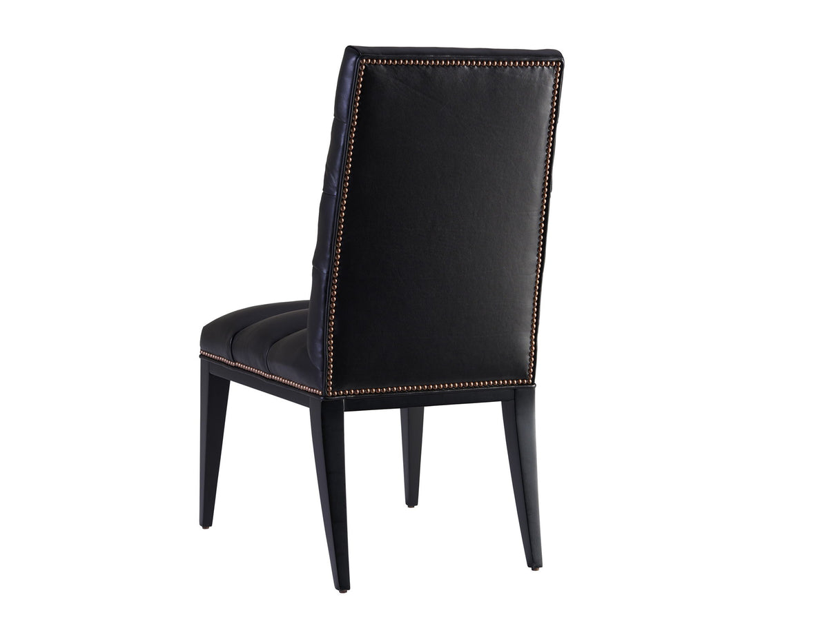 Lexington Leather - Raines Leather Side Chair - Light Brown