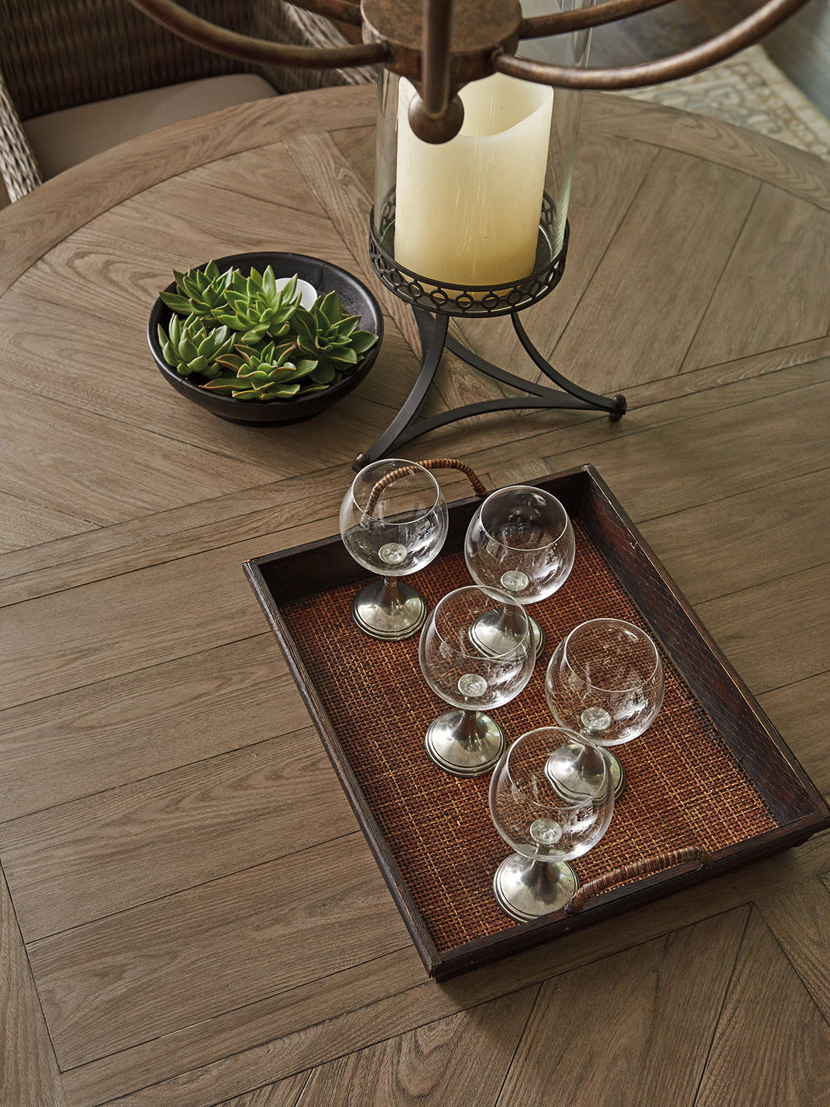 Cypress Point - Atwell Dining Table - Dark Brown