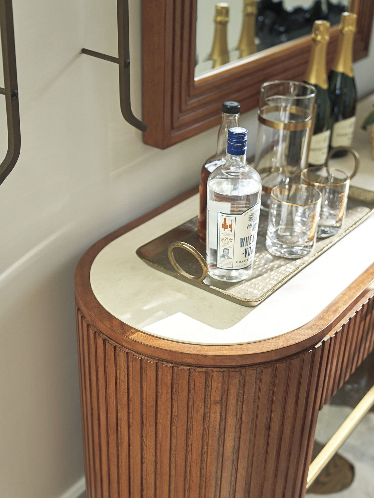 La Costa - Dana Point Server - Dark Brown