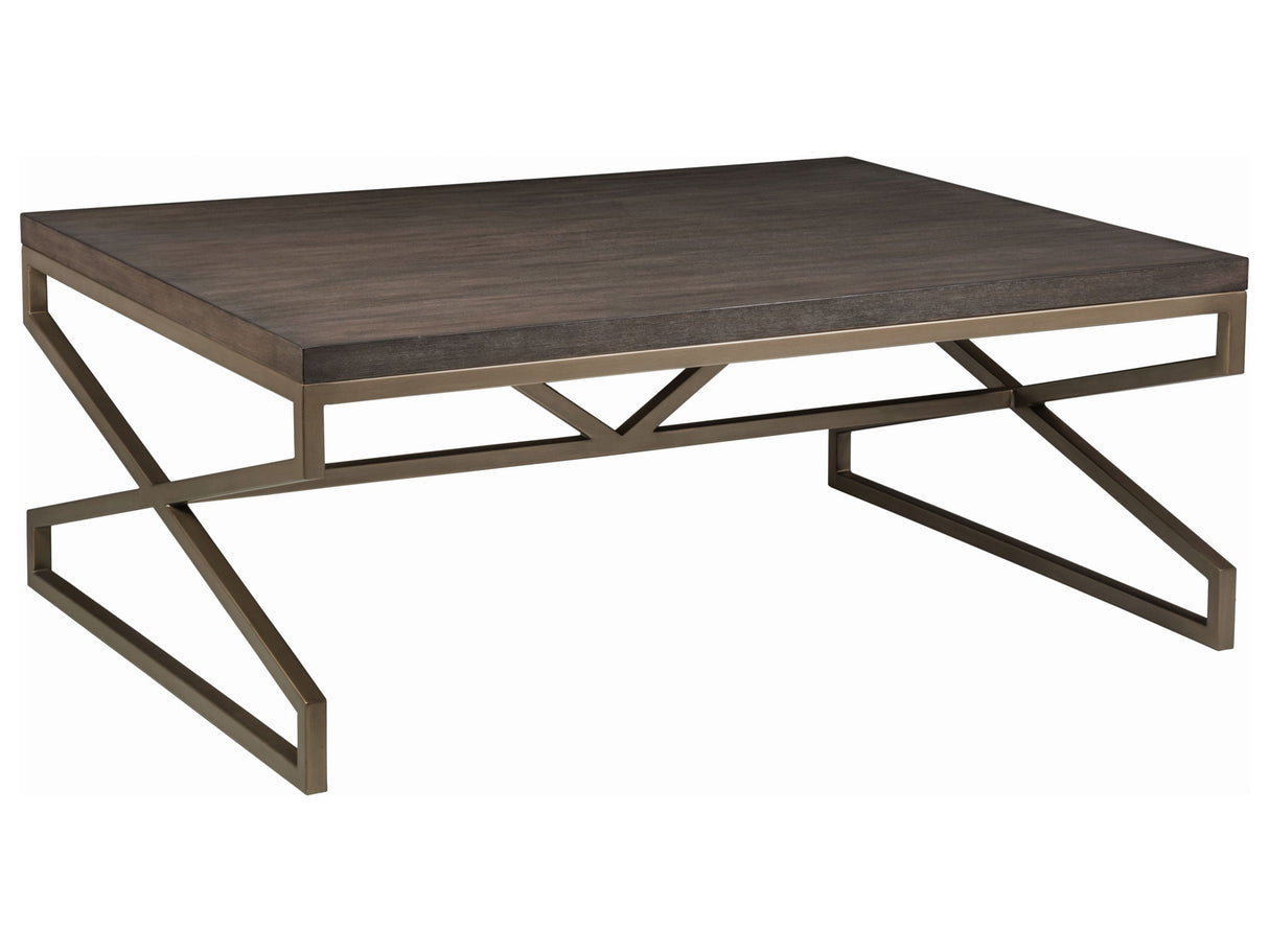 Cohesion Program - 19" Edict Rectangular Cocktail Table - Dark Brown