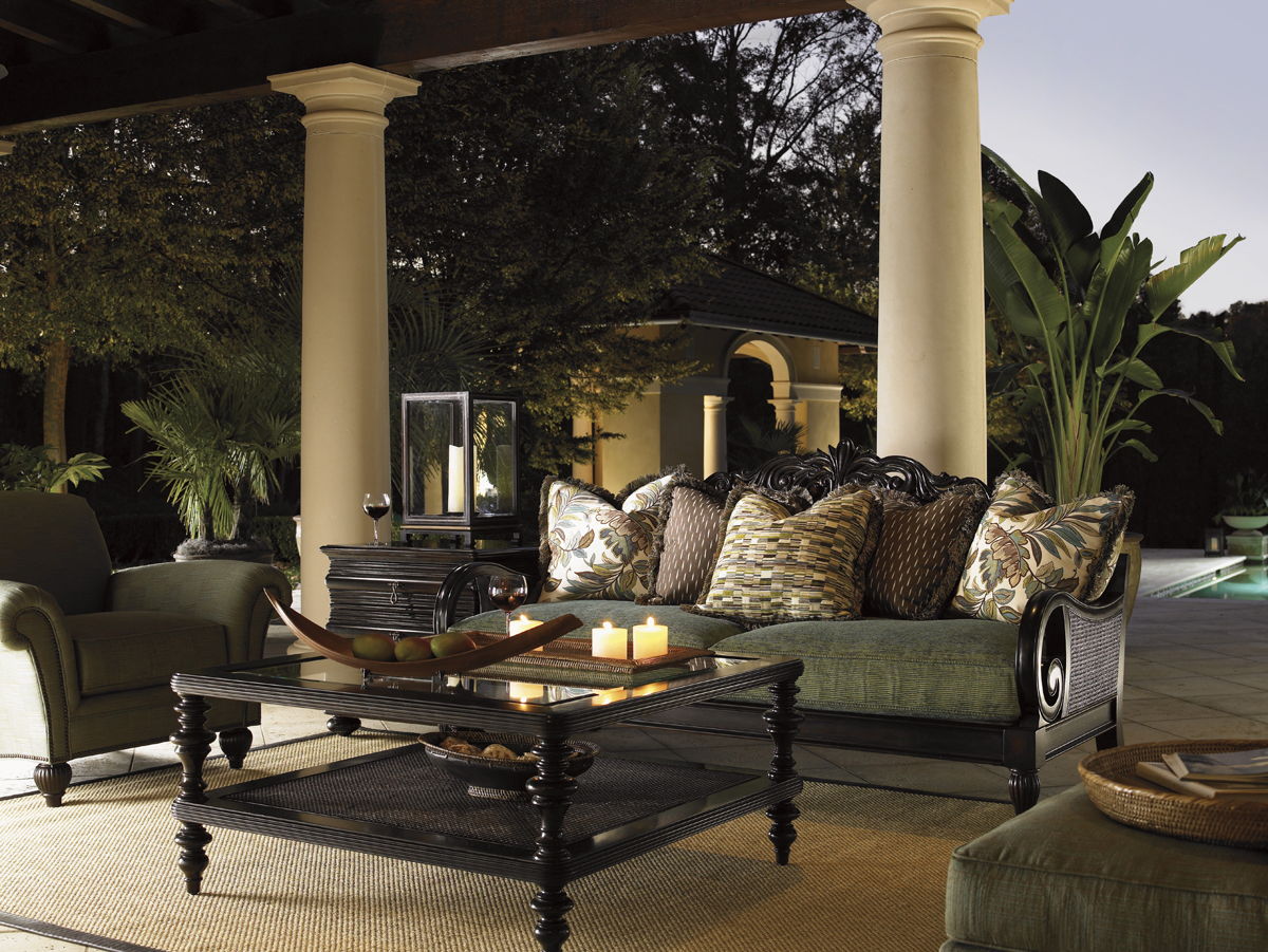 Royal Kahala - Tropic Cocktail Table - Dark Brown