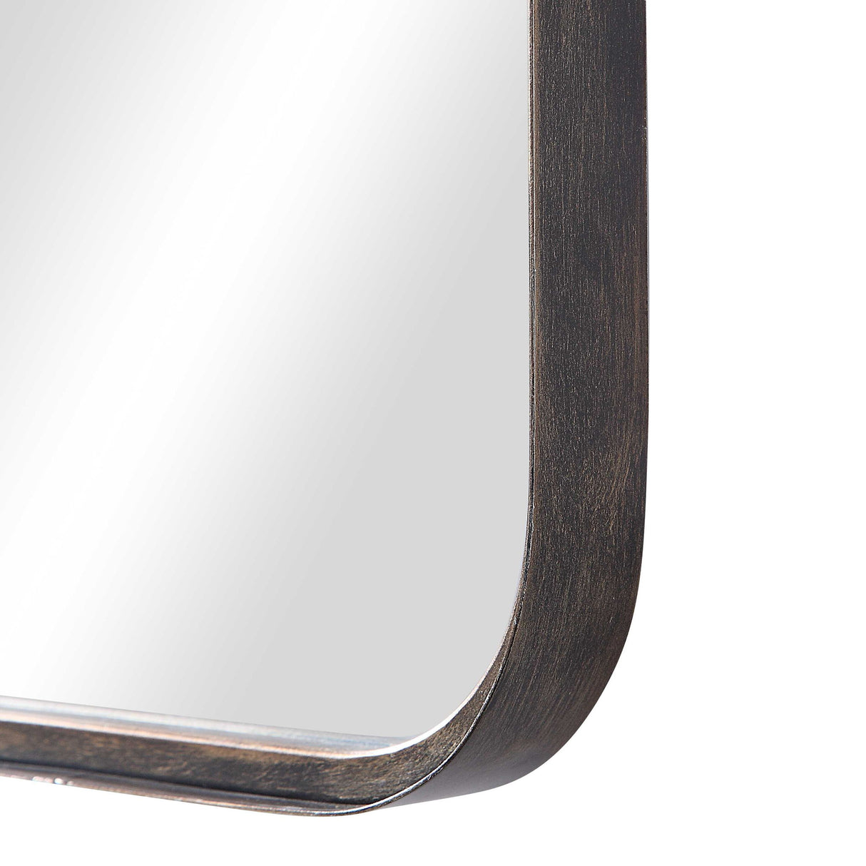 Mirror With Gold Highlights - Rich Dark Bronze