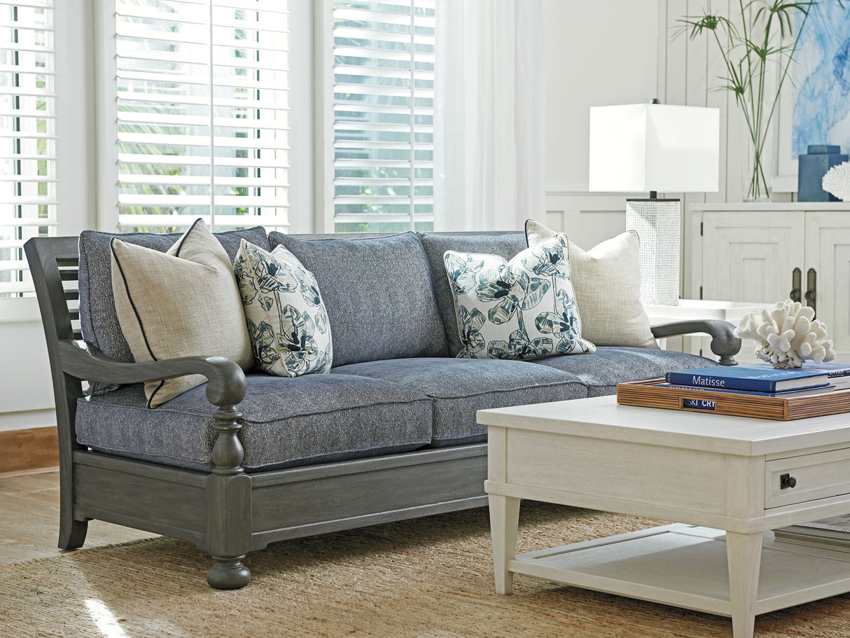 Ocean Breeze - Bluffton Sofa - Dark Gray