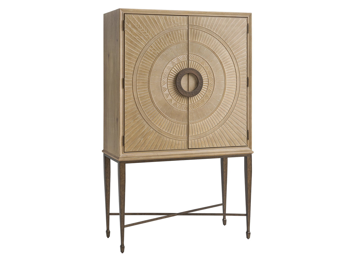 Montecito - Hammond Bar Cabinet - Light Brown