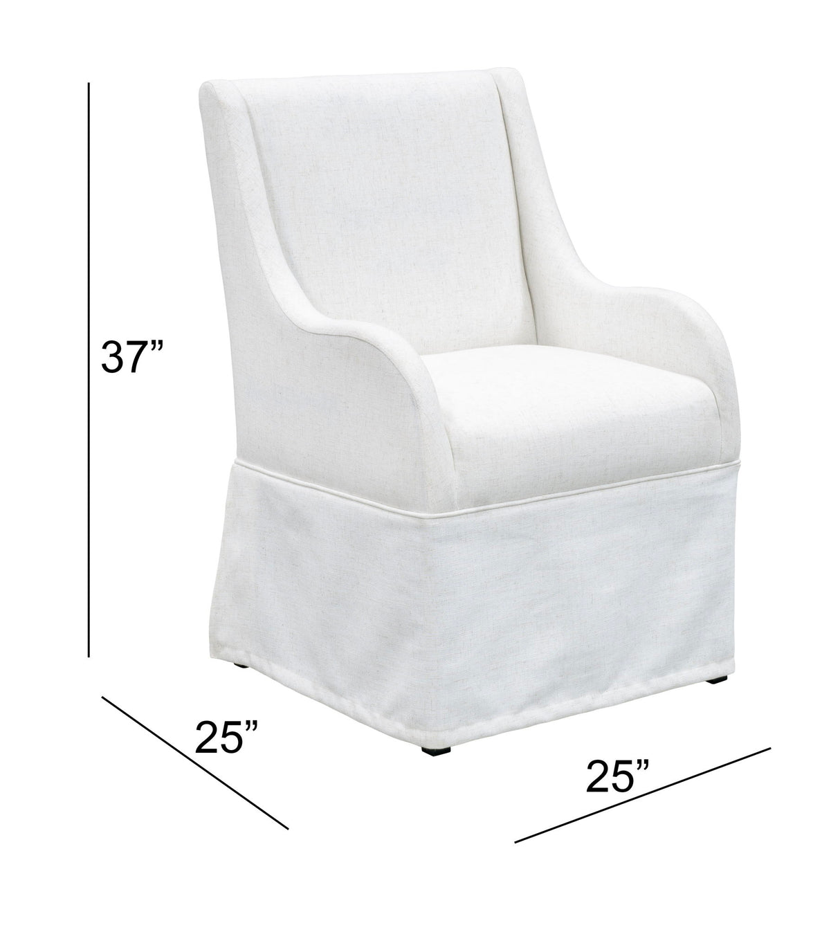 Royce - Dining Chair - Gray Linen