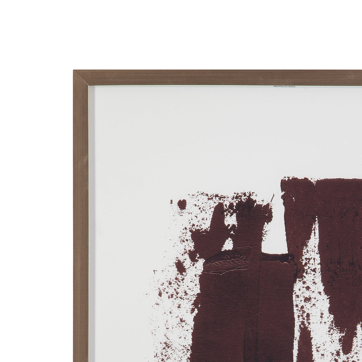 Monoliths - Contact Framed Print - Brown