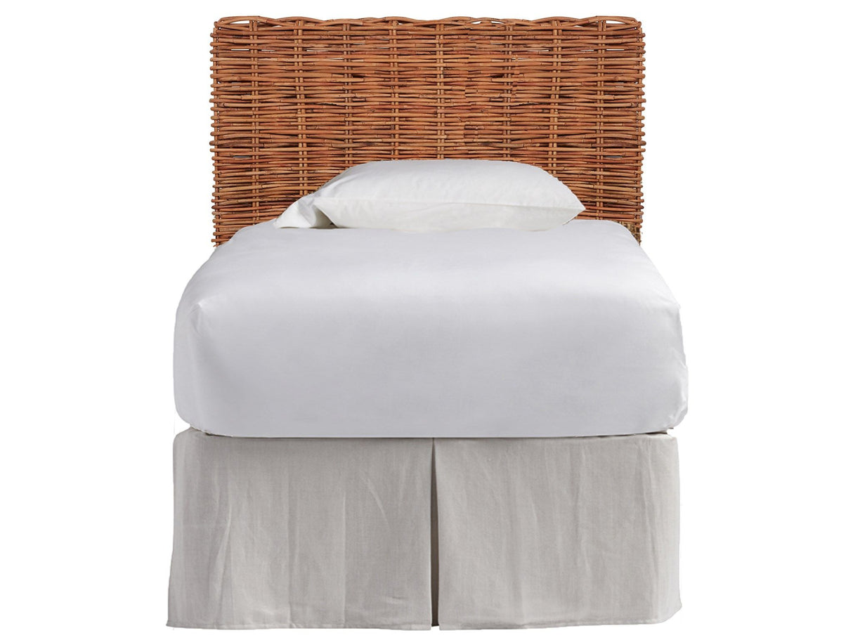 Getaway - Elliot Key Twin Woven Headboard - Light Brown