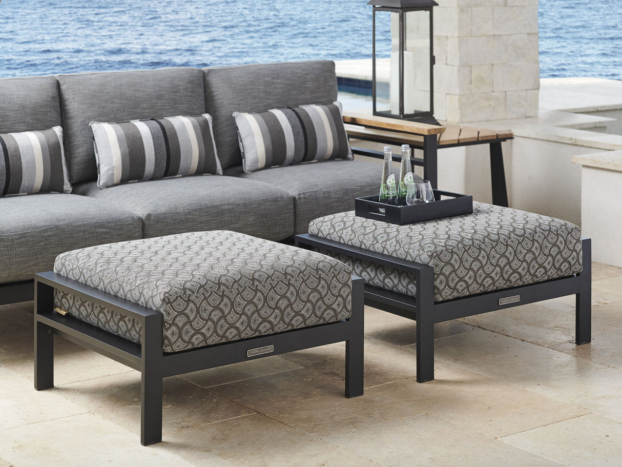 South Beach - Ottoman - Dark Gray