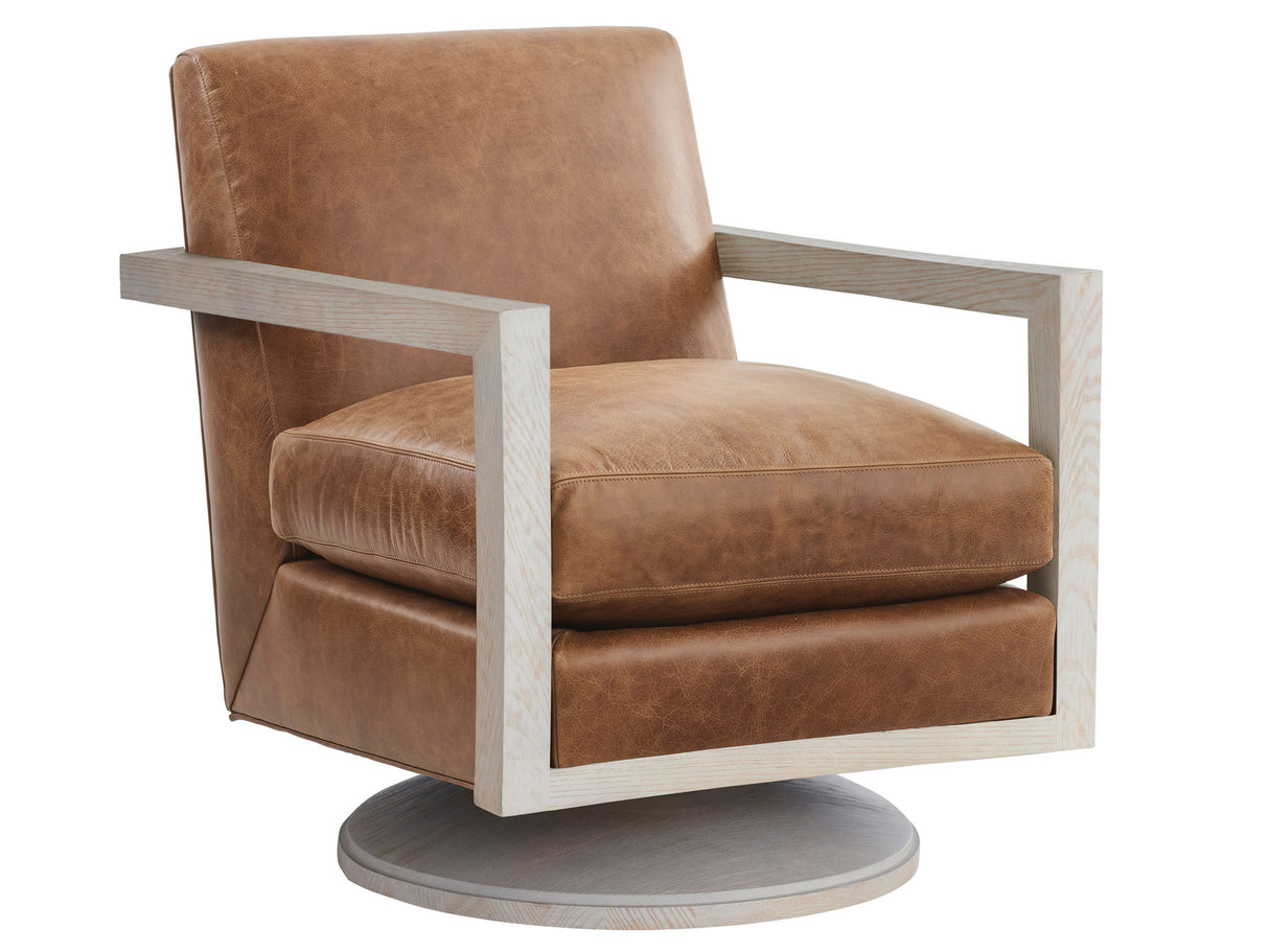 Barclay Butera Upholstery - Willa Leather Chair