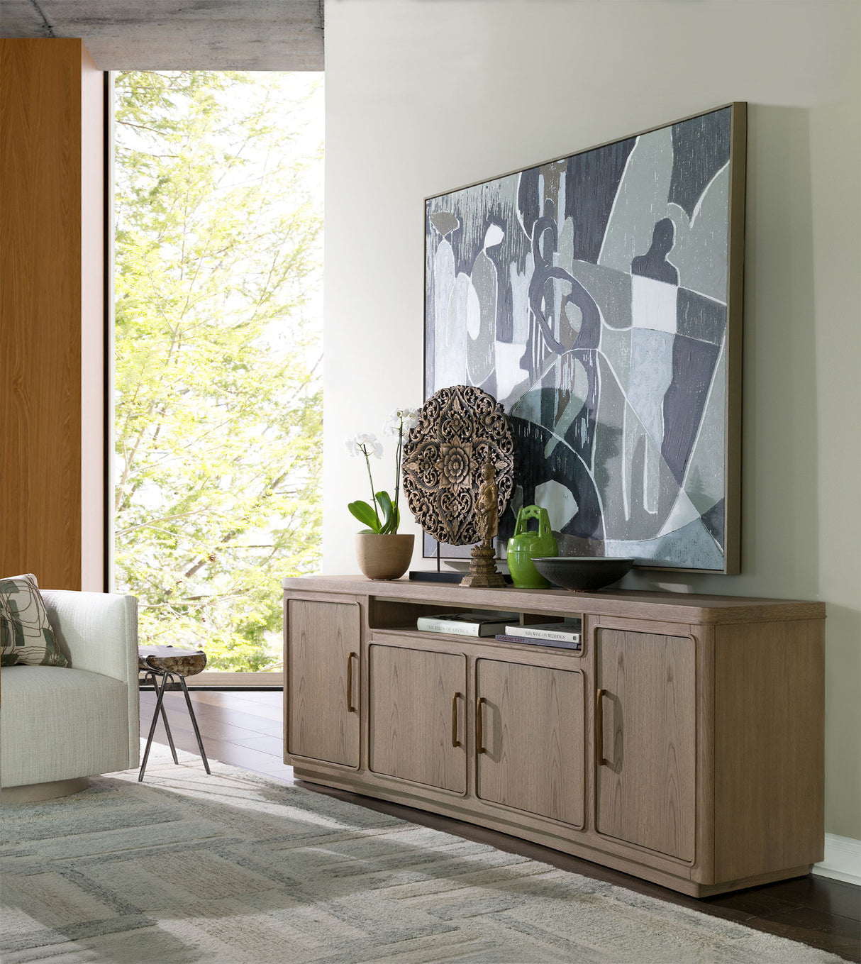 Simpatico - Simpatico Media Console - Light Brown