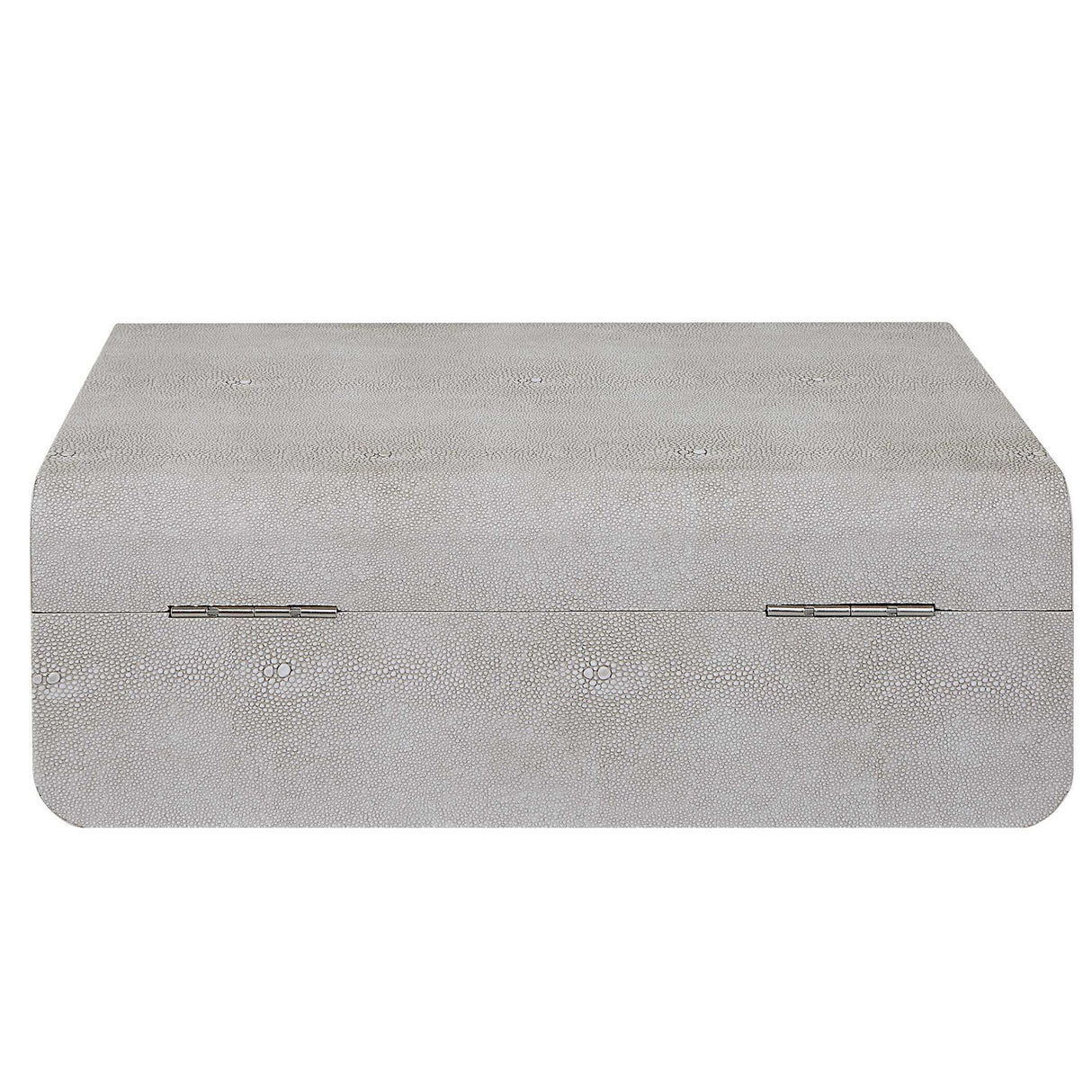 Lalique - Shagreen Box - White