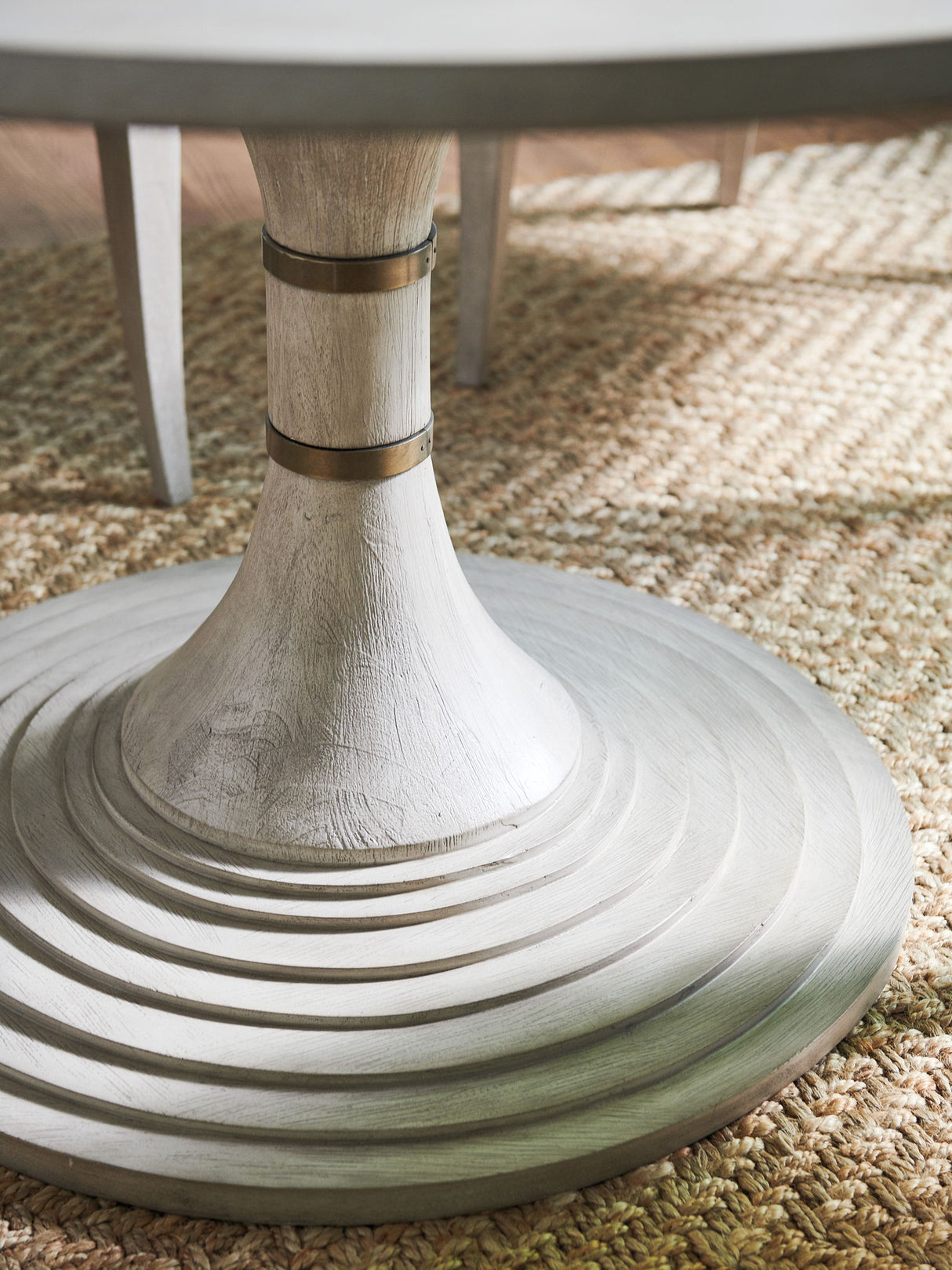 Malibu - Topanga Round Dining Table - Beige