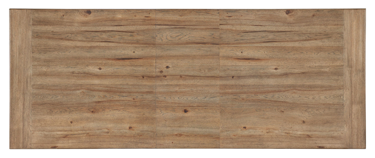 Vineyard Row - Rectangle Dining Table With 2-20" Leaves - Light Brown