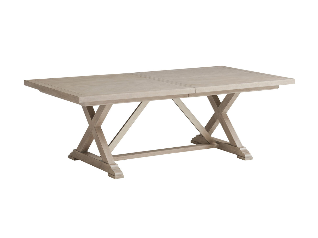 Malibu - Rockpoint Rectangular Dining Table - Beige