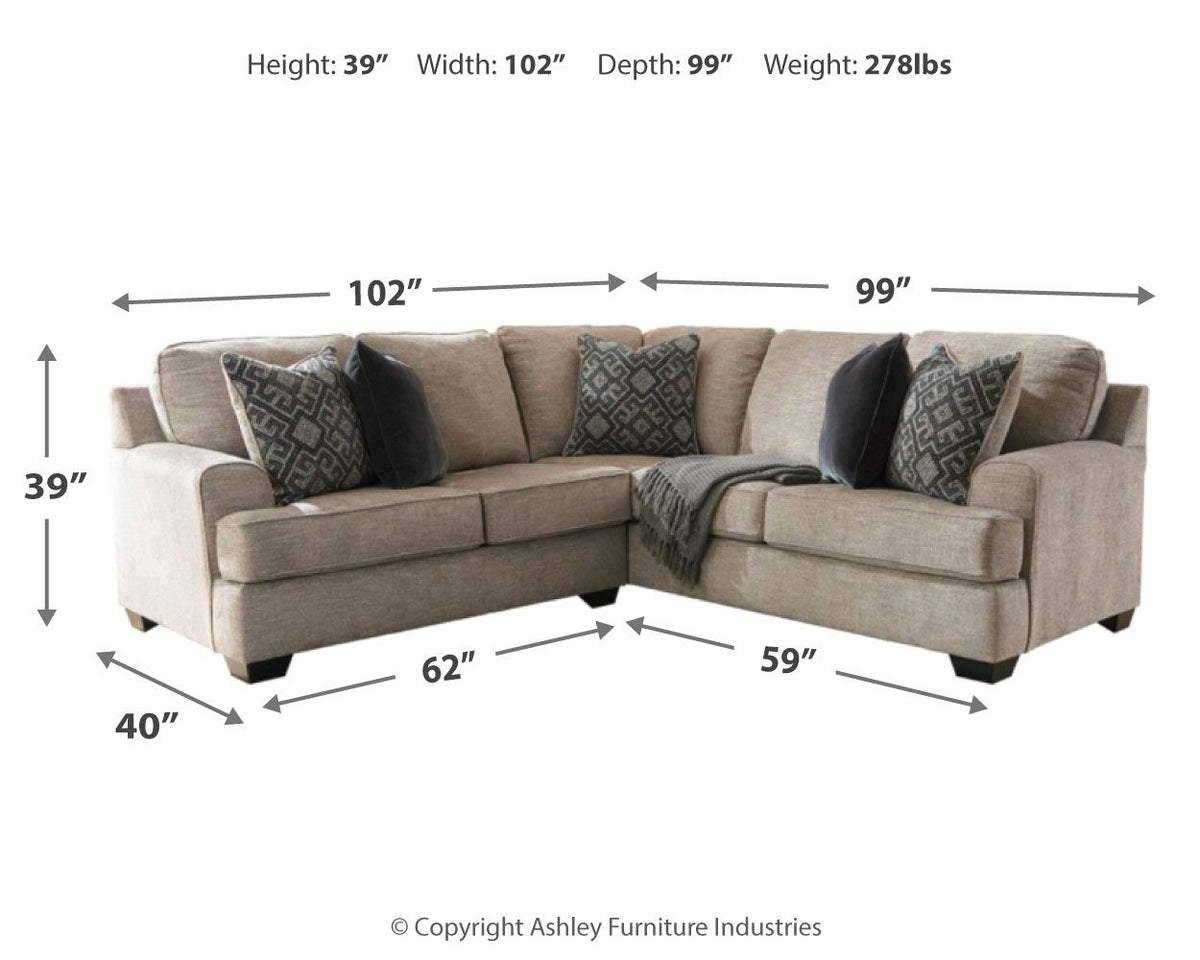 Bovarian - 2 Piece Sectional