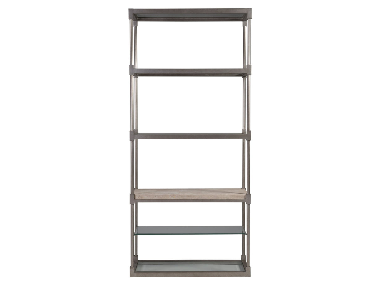 Signature Designs - Topa Etagere - Dark Gray
