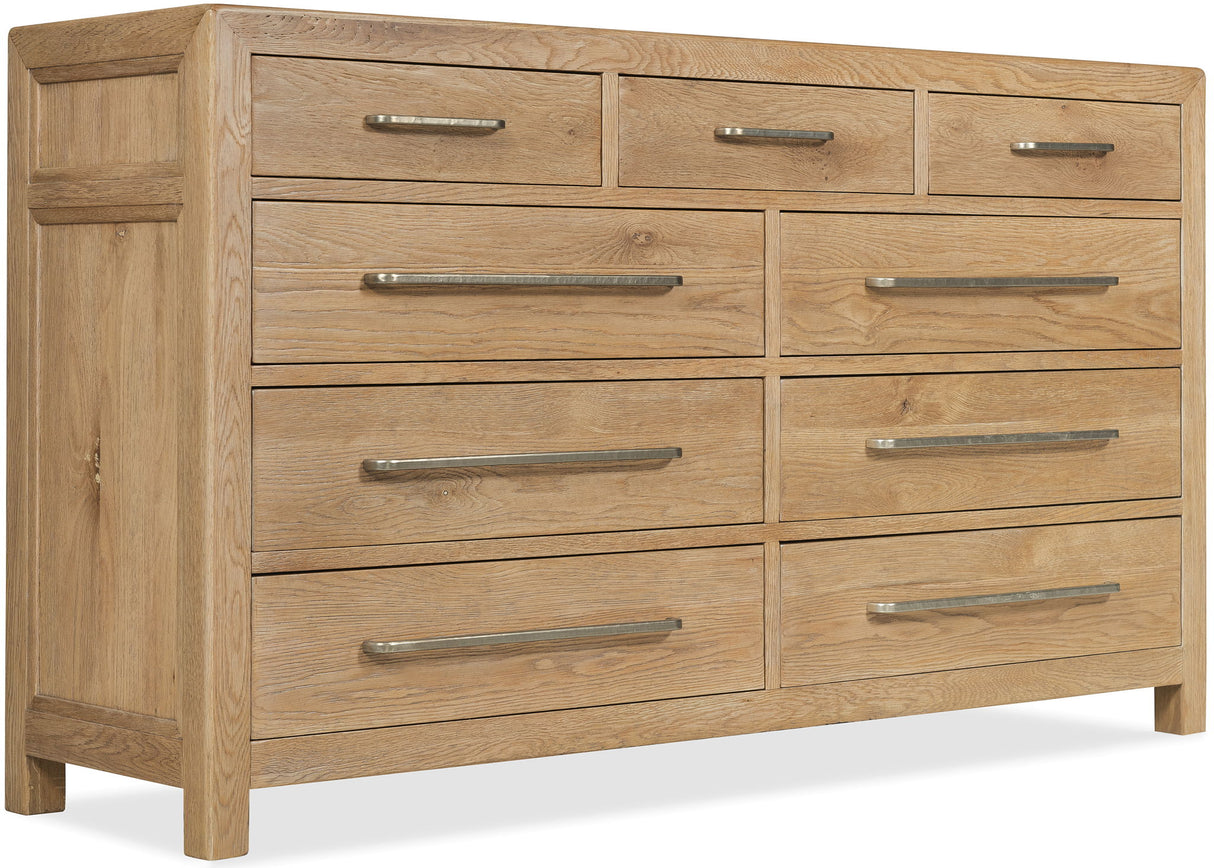 Driftwood - Nine-Drawer Dresser