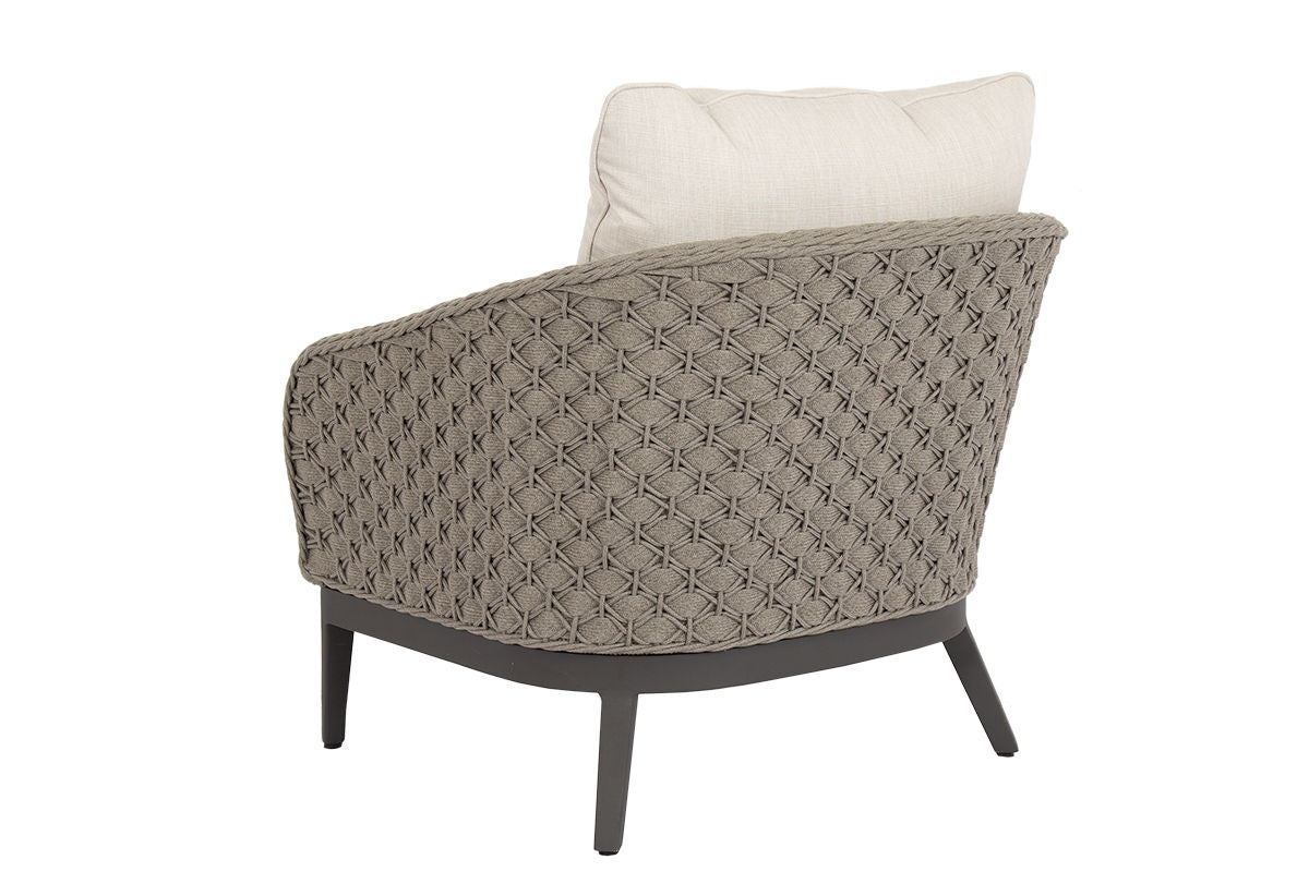 Marbella - Club Chair, With Self Welt - Echo Ash / Gray