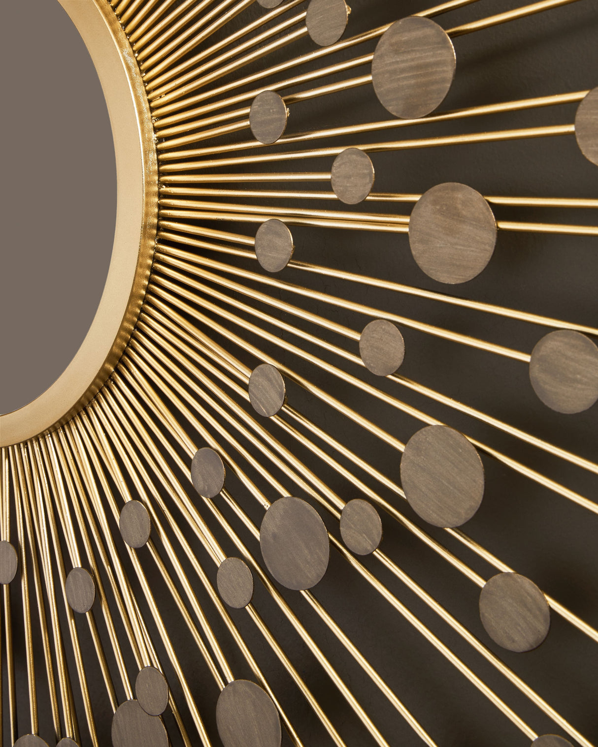 Morwenna - Accent Mirror - Bronze / Gold Finish