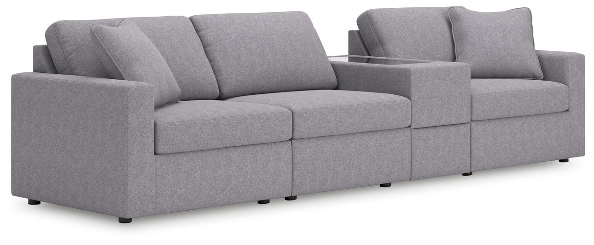 Modmax - Straight Sectional - Granite