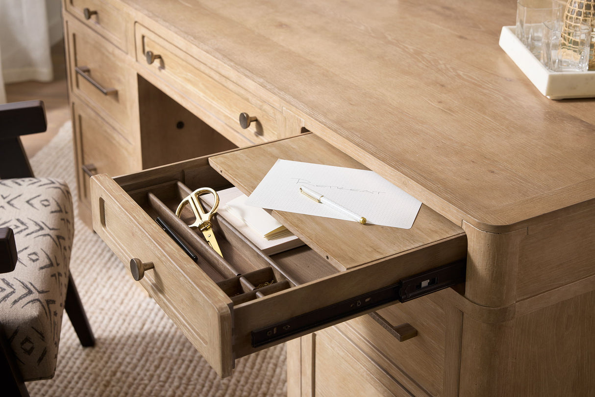 Retreat - Executive Desk - Beige