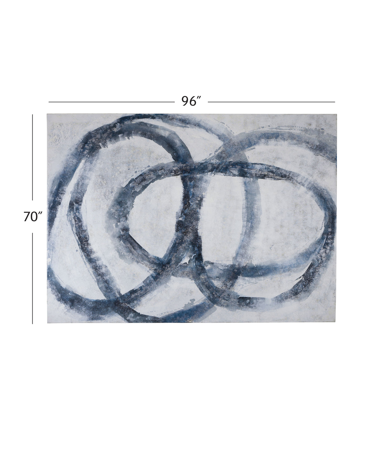 Altarium Canvas Art - White / Blue