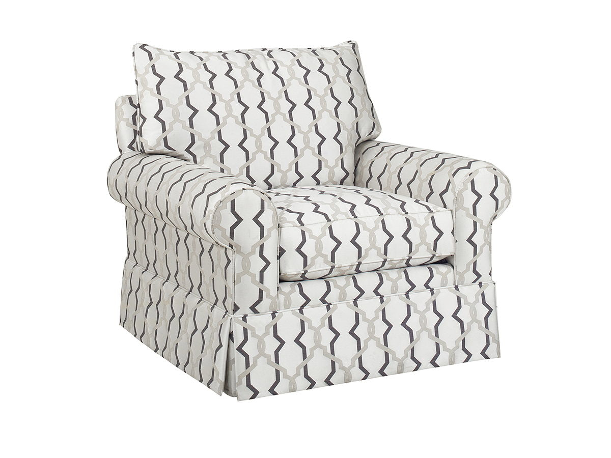 Lexington Upholstery - Bristol Swivel Chair - White