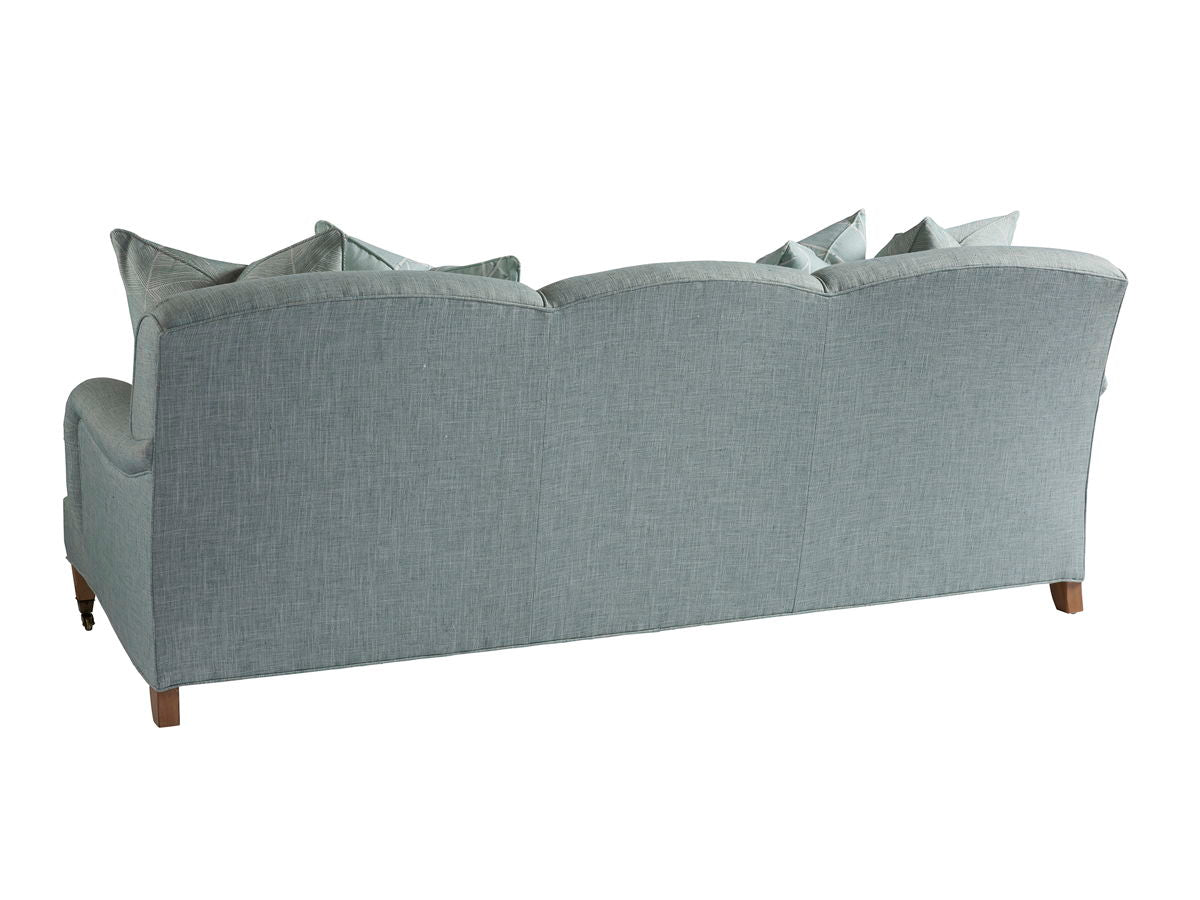 Barclay Butera Upholstery - Sydney Sofa With Brass Casters