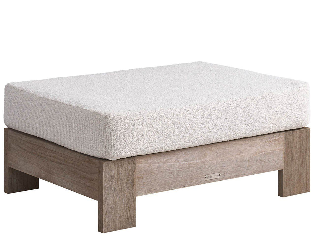 Coastal Living Outdoor / Saratoga - Ottoman - Light Brown