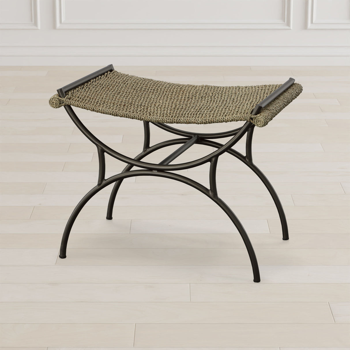 Playa - Seagrass Small Bench - Black