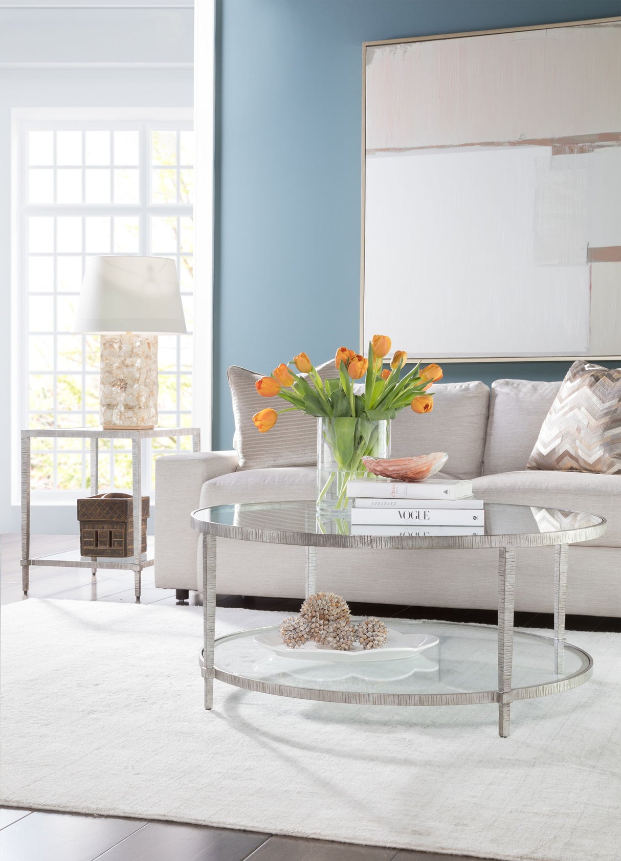 Metal Designs - Claret Rectangular Table