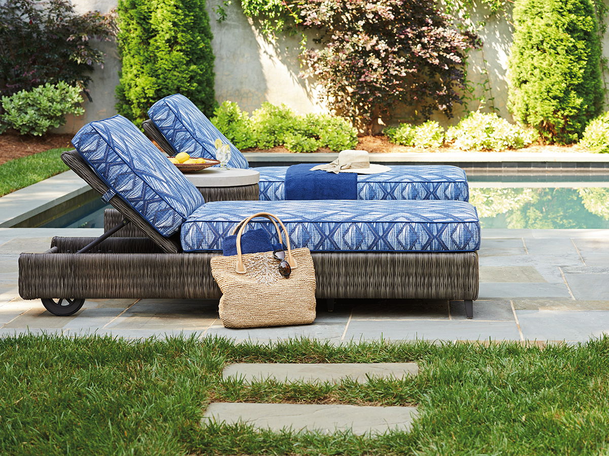 Cypress Point Ocean Terrace - Chaise - Dark Brown