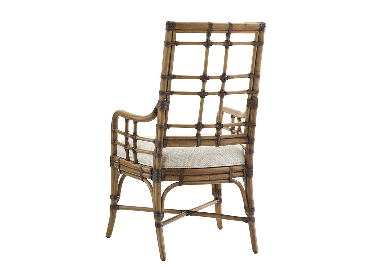 Twin Palms - Seaview Arm Chair - Light Brown