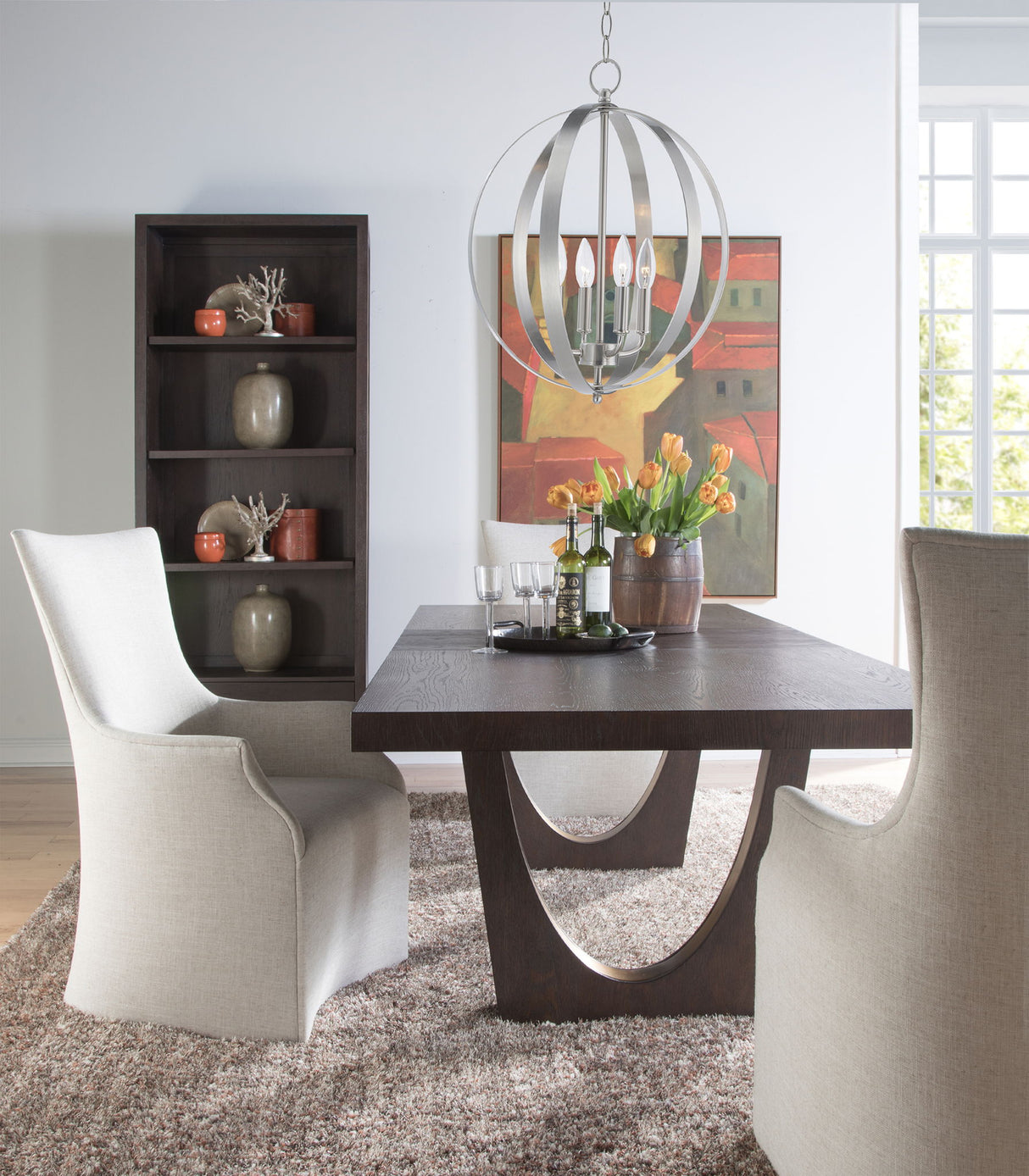 Verbatim - Rectangular Dining Table - Dark Brown