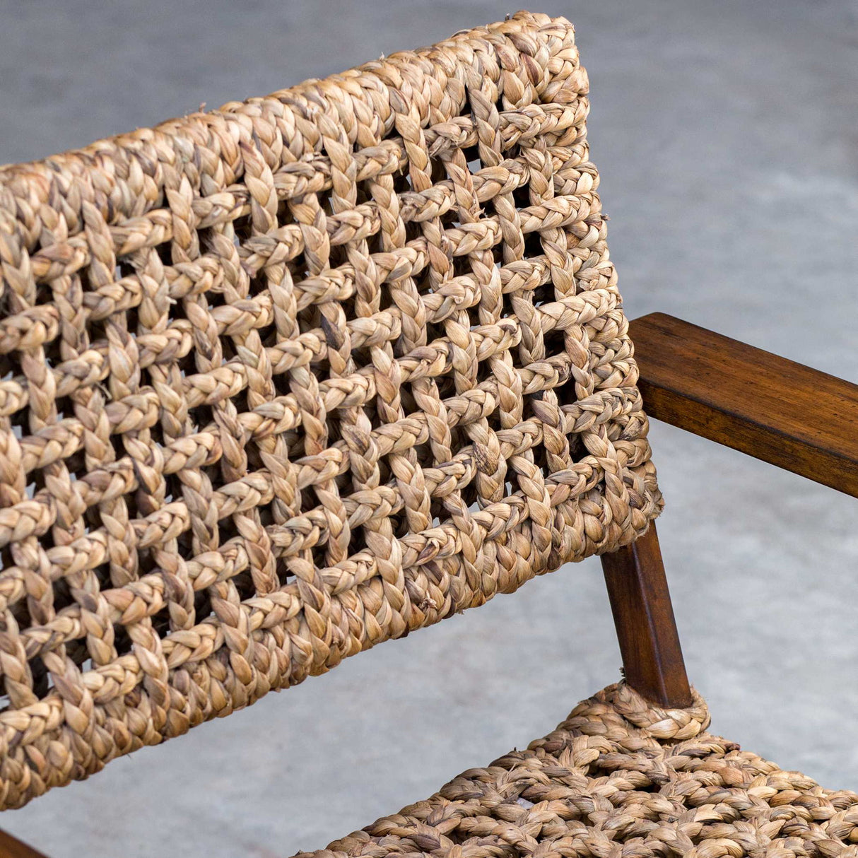 Rehema - Natural Woven Accent Chair - Beige