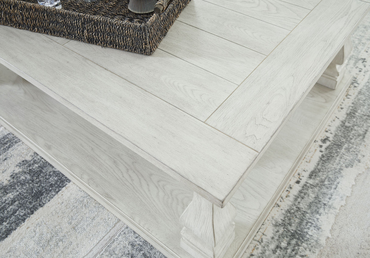 Arlendyne - Rectangular Cocktail Table - Antique White