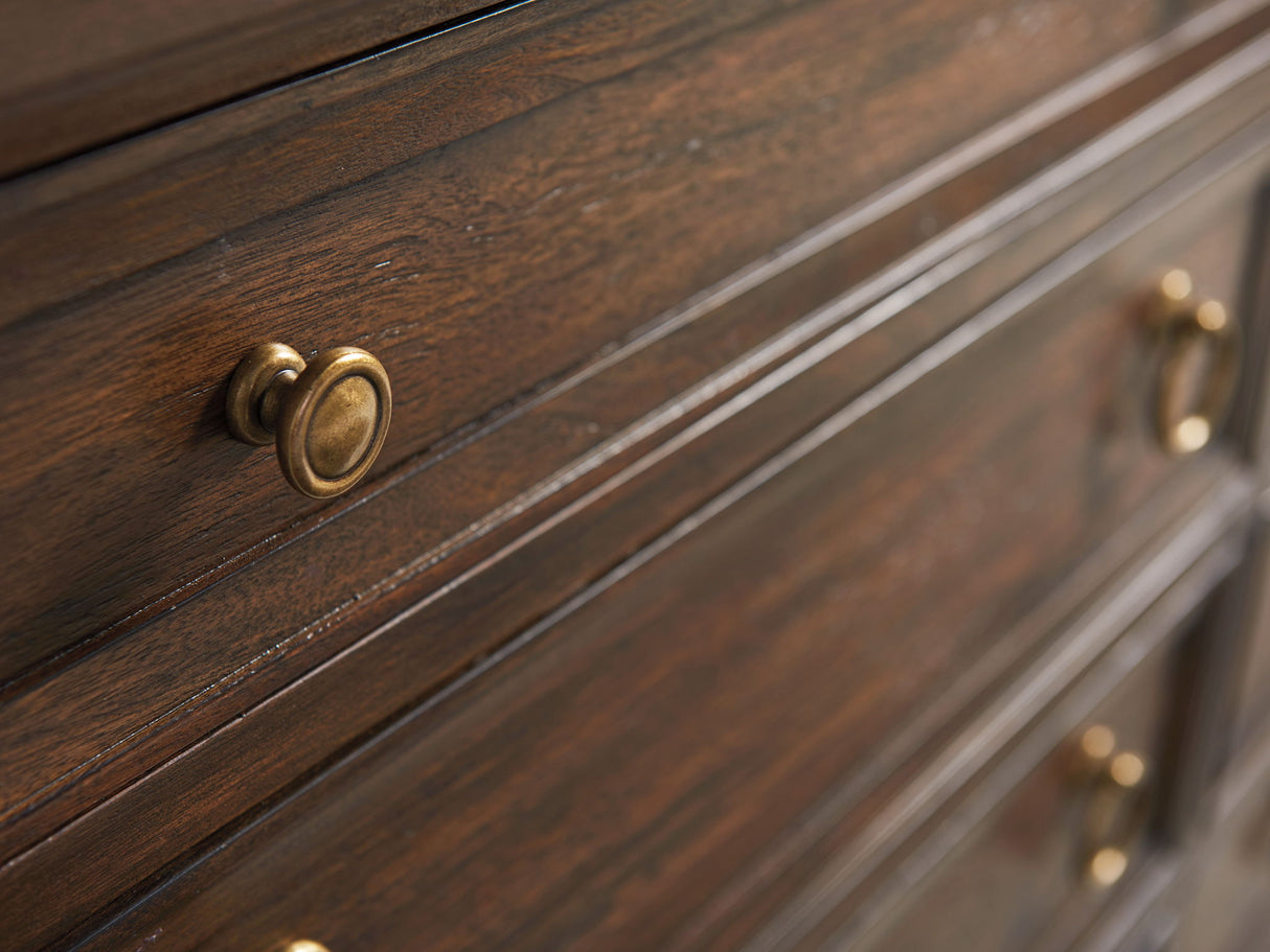 Silverado - Sereno Triple Dresser - Dark Brown