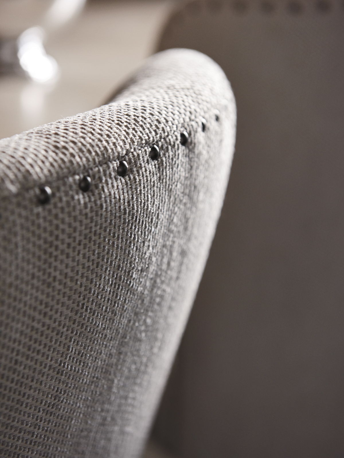 Oyster Bay - Baxter Upholstered Side Chair - Pearl Silver