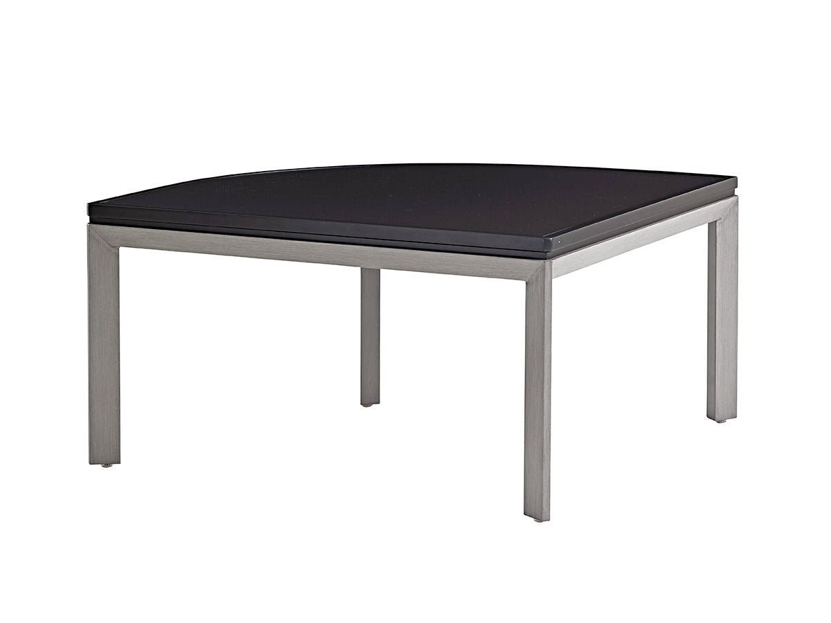 Del Mar - Sectional Corner Table - Dark Gray