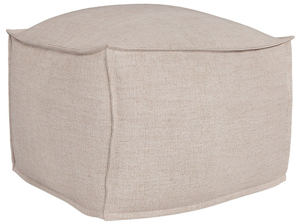 Coastal Living Outdoor / Bottega - Ottoman Pouf, Special Order - Beige